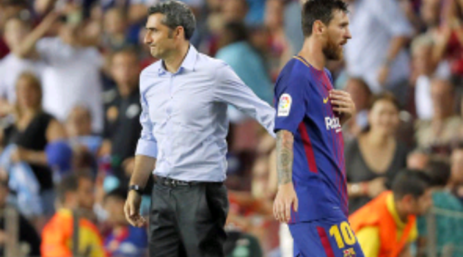 Lionel Messi ripped into Ernesto Valverde over Valencia ghost goal